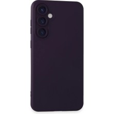 Renas Store Galaxy S24 Kılıf Nano Içi Kadife Silikon - Mor
