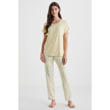 Catherine's Yumuşak Dokulu Pijama Takımı