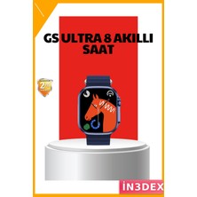 İn3dex Çoklu Spor Modlu Akıllı Saat 360 Mah Siyah Kordon Lacivert
