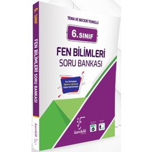 Anla Kazan Yayınları Karekök Yayınları 6. Sınıf Fen Bilimleri Soru Bankası