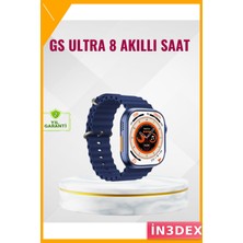 İn3dex 2.05 Inç IPS Ekranlı Akıllı Saat 420X480 Kalp Atış Takibi