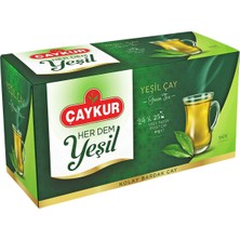 Çaykur Herdem Yeşil Çay Süzen Poşet 1,6gr 25 Adet Yirmidörtlü Paket