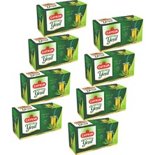 Çaykur Herdem Yeşil Çay Süzen Poşet 1,6gr 25 Adet Sekizli Paket