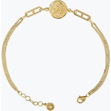 Goldium Jewellery Altın Başak Damga Bileklik