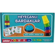 EkoAlışverişDünyam Heyecanlı Bardaklar Oyunu