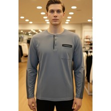 Dorelux Fit Cotton Düğmeli Yaka Pijama Takımı %100 Saf Pamuk Kumaş