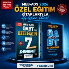 Anla Kazan Yayınları Yediiklim 2026 Meb-Ags Öabt Özel Eğitim Öğretmenliği 10 Deneme & Yönerge Öabt Özel Eğitim 7 Deneme Seti