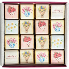 Sheby's Sheby’s Anneler Günü Özel Çikolata Bordo Kutu (16AD. x 20GR)