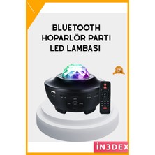 İn3dex Galaxy Yıldız Projektörü Renk ve Parlaklık Ayarlı Gece Lambası