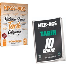 Anla Kazan Yayınları Yönerge Kpss Meb-Ags Başlarım Şimdi Tarih Çalışmaya Pratik Anlatım & Meb-Ags Tarih 10 Deneme Çözümlü Evp Akademi Seti
