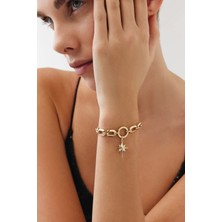 Goldium Jewellery Bomb Kutup Charm Bileklik