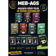 Anla Kazan Yayınları Dizgi Kitap 2026 Meb Ags Tüm Dersler Çıkmış Sorular Seti & Evp Akademi Meb Ags Tüm Dersler Deneme Seti