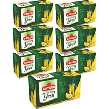 Çaykur Herdem Yeşil Çay Süzen Poşet Limonlu 1,6gr 25 Adet Yedili Paket