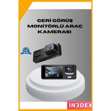 İn3dex 3 Kameralı Araç Dvr Sistemi 1080P Ön Kamera Park Modlu