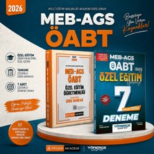 Anla Kazan Yayınları 2026 Meb Ags Öabt Özel Eğitim Öğretmenliği Soru Bankası & Yönerge Özel Eğitim Öğretmenliği 7 Deneme Seti
