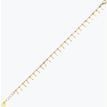 Goldium Jewellery Çubuk Detay Minimal Bileklik
