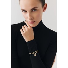 Goldium Jewellery Lotus Charm Bileklik