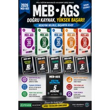 Anla Kazan Yayınları Pegem 2026 Meb Ags Tüm Dersler Deneme Seti & Evp Akademi Meb Ags Tüm Dersler Deneme Seti