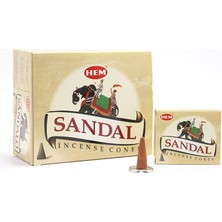 EkoAlışverişDünyam Sandal Aromalı Konik Tütsü