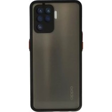Prativas Newface Reno 5 Lite Kılıf Montreal Silikon Kapak - Siyah