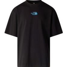 The North Face M Lıquıd Logo Oversıze Short Sleeve Tee- Erkek Tişört NF0A8G9UJK31