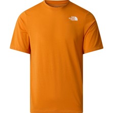 The North Face M Bıtmap Logo Short Sleeves Tee-Graphıc Erkek Tişört NF0A8FTVG5I1