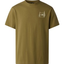 The North Face M Campıng Relaxed Short Sleeve Tee-Graph Erkek Tişört NF0A8GQM2EL1