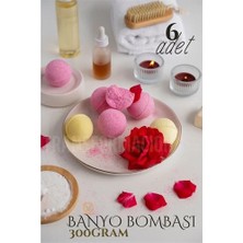 Renas Store Banyo Bombası Jakuzi Küvet Banyo Bombası Topu 6 Adet 300 gr 721280