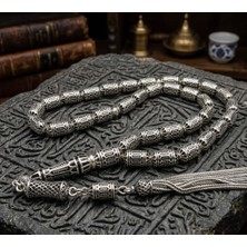 Blackcraft Gümüş Kapsül Kesim Tespih