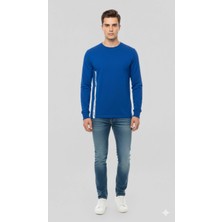 Mavi Erkek Uzun Kollu Tshirt