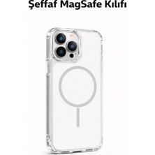 IPhone 14 Pro Sefaf Magesafe Manyetik Telefon Kılıfı