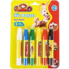 Gray Line Gry Yüz Boyası 6 Renk Nel1