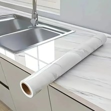 EkoAlışverişDünyam Mermer Desenli Kaplama Kağıdı 5 Metre