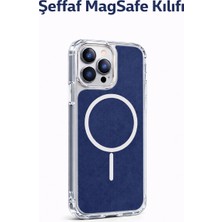 IPhone 17 Pro Sefaf Magesafe Manyetik Telefon Kılıfı
