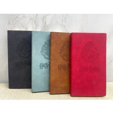 EkoAlışverişDünyam Harry Potter Deri Defter Renkli Model 2