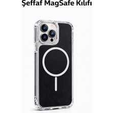 IPhone 14 Pro Sefaf Magesafe Manyetik Telefon Kılıfı