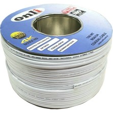 Onli Rg6-U4 48 Tel 0,90 Ccs-Al 100 Metre Anten Uydu Kablosu