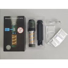 Nkvtech Şarjlı LED Kamp Lambası Sinek Kovucu Özellikli Taşınabilir Askılı Outdoor Lamba