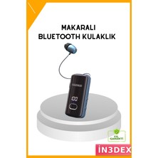 İn3dex Suya Dayanıklı Bluetooth 5.3 Kulaklık Dijital Ekranlı 12 Saat Kullanım