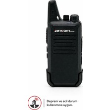 Zetcom N446 Pmr Deprem ve Acil Durum El Telsizi