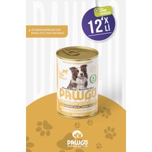 Pawgo Avantaj Serisi | Kuzulu | Yetişkin | Parça Etli | Köpek Yaş Mama | 400G x 12