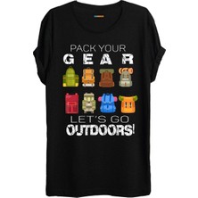 Milo Klin T-Shirt - Siyah Outdoor L