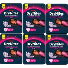 Drynites Emici Gece Külodu/külot Bez Kız 13+ Yaş (48-60KG) x Large 120 Adet Mega Pk (6pk*20)