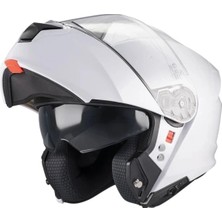 Mt Helmets Kask mt Genesis Sv Pure A0 Parlak Beyaz