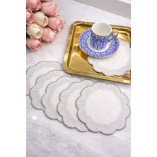 AY&ÇA Home 6 Adet Sunumluk Peçete,kokteyl Peçete,kahve Yanı Sunum Peçetesi,sunumluk,bardak Altlığı