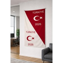 Osmanlı Triko Kişiye Özel Triko Battaniye-Türk Bayraklı Battaniye-Türkiye-Milli Takım-Ay Yıldız-