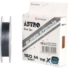 Remixon Astro 8x 150M Grey Ip Misin 0,10 mm Kalınlık Çok Amaçlı Kullanım İçin Güçlü Çeker