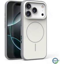 iPhone 17 Pro Max Spada Doppel Magsafe Beyaz Kapak