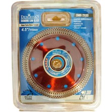 Duffa Fayans Kesme Testere Granit Mermer Taş Kesme Testeresi Örgülü  Elmas Testere Turbo Kesici Disk 115MM