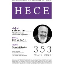 Hece Yayınları Hece Dergi 353.SAYI Mayıs 2026